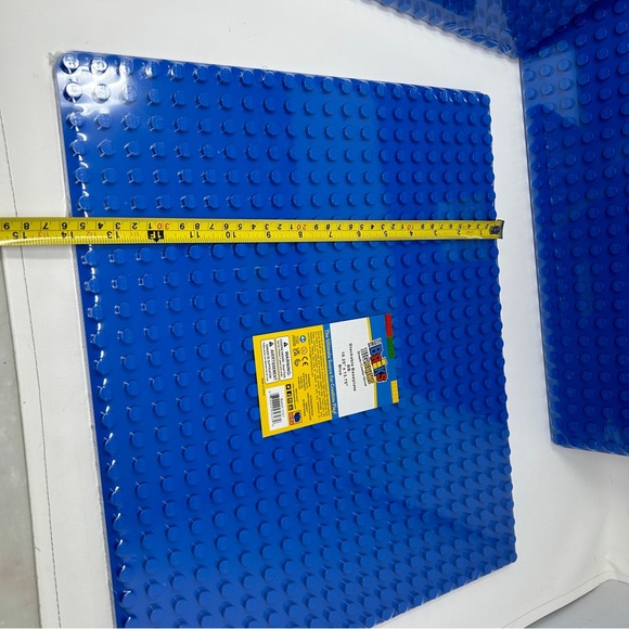 3 Classic Big Briks Baseplate Compatible with All Major Brands 13.75" x 16.25" - Picture 6 of 8